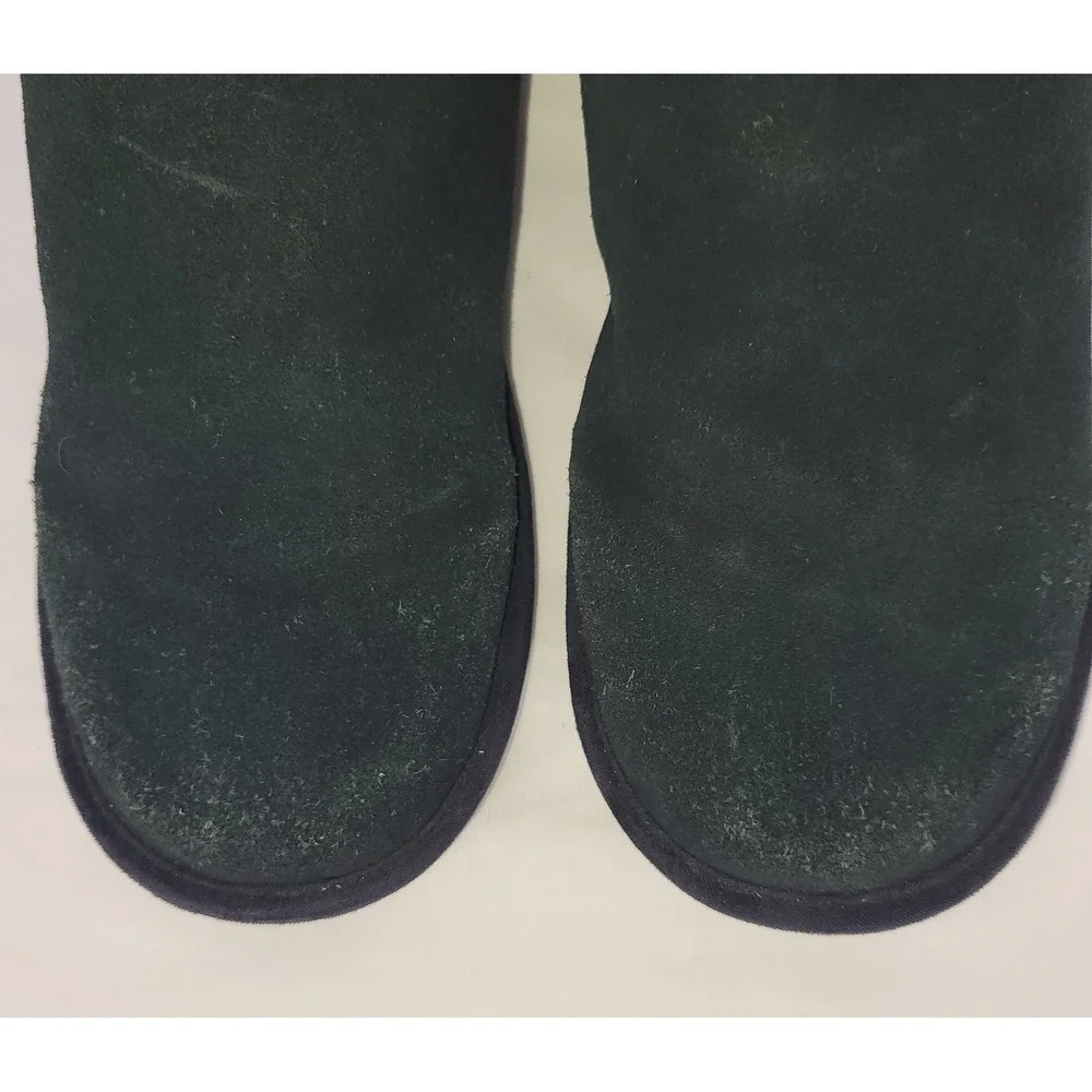Skechers Australia Shelby Blk Suede Rhinestone Mid-Calf Winter/Snow Boots ~ 2014